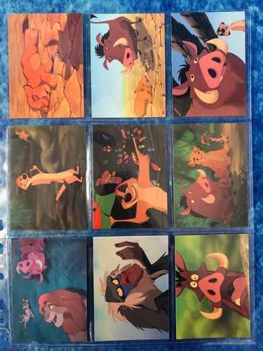 The Lion King Series 1 complete trading card base set by SkyBox 1994 - Picture 10 of 21
