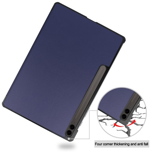For Samsung Galaxy Tab S9 FE FE+ 5G Slim Leather Stand Magnetic Smart Case Cover - Picture 8 of 80