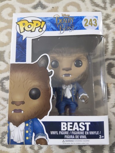 Funko Pop! Disney Beauty and The Beast - The Beast 243 & Belle 242- Vinyl - LOT - Picture 2 of 24