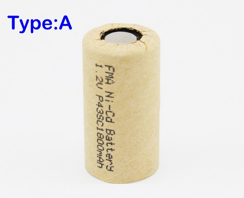 Batería 2* FMA 1.2V 1800mAh Ni-Cd SC para herramientas de taladro electrónico luz de salida de fuego - Imagen 4 de 7