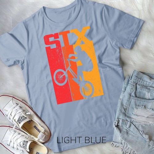 Kids 6th Birthday Boys 6 Year Old Six BMX Bike Racing Bicycle Unisex T-shirt - 第 3/11 張圖片