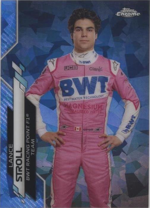 2020 Topps Chrome Sapphire Edition Formula 1 - Lance Stroll #14 - 1 of 1