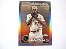 Sandy Alcantara 2024 Topps Chrome Sepia Refractor Parallel Card #138