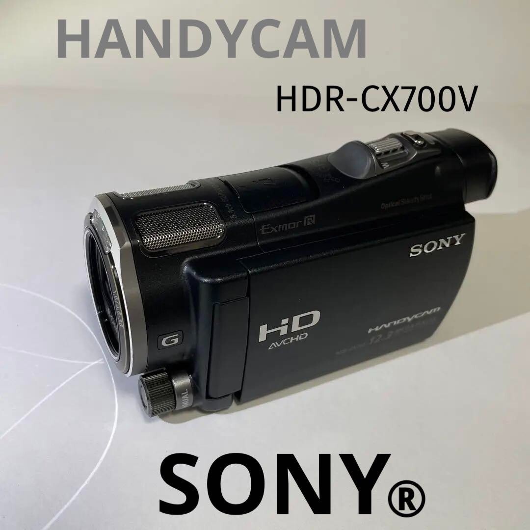SONY HDR-CX700V/B Digital HD Videos Camera Recorder Black Used Japanese
