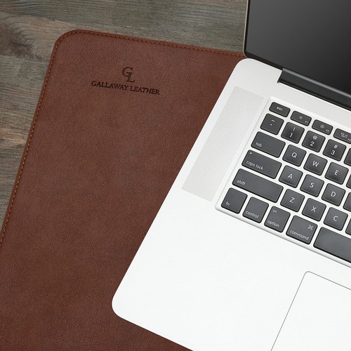 Sous-main de bureau sous-main de bureau taille moyenne 61 x 356 cm marron fon... - Afbeelding 8 van 9