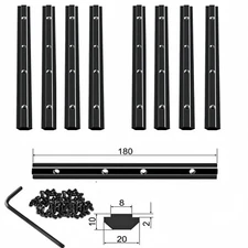 8PCS T Slot Joint Bracket Straight Line Connector for 4040 Aluminum Extrusion