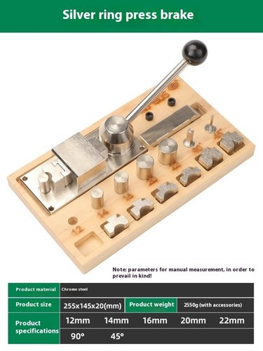 Dobladora de anillos de 60 y 90 grados para máquinas de fabricación de anillos de joyería dobladora de anillos - Imagen 17 de 26