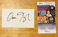 Dan Quayle Signed Autographed 3x5 Card JSA Certified Vice President George Bush