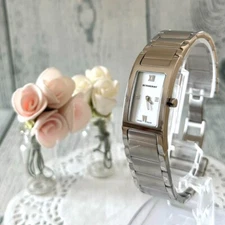 BURBERRY Watch 14000L Shell Rare Used From Japan Check description