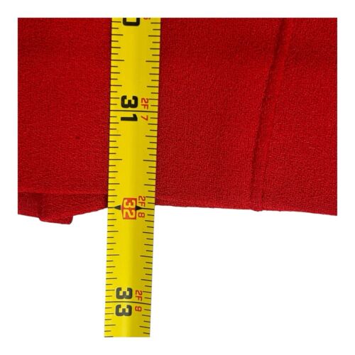 Ann Tjian for Kenar rotes ärmelloses Cocktailkleid Reißverschluss hinten gefüttert Gr. 8P LESEN - Bild 6 von 14