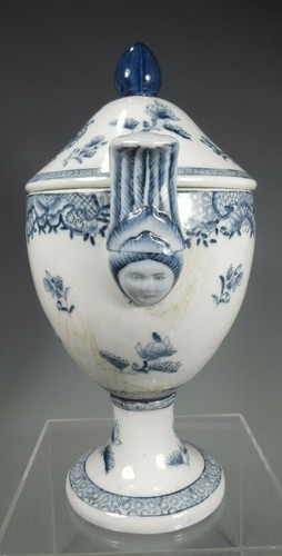 Italy Italian Milan Majolica Lidded Urn Armorial Decor Pasquale Rubati ca 1770 - Bild 4 von 12