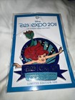 Disney Pin D23 Expo 2011 The Little Mermaid Ariel Logo Le 500 It’s Fintastic