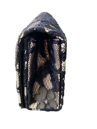 Touch of Nina Women's Black Lace Evening Clutch Bag NWT - Picture 4 of 8