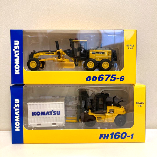 Komatsu Official Diecast Model Set - Shareholder Special Gifts Complete 11 Serie - Picture 2 of 7