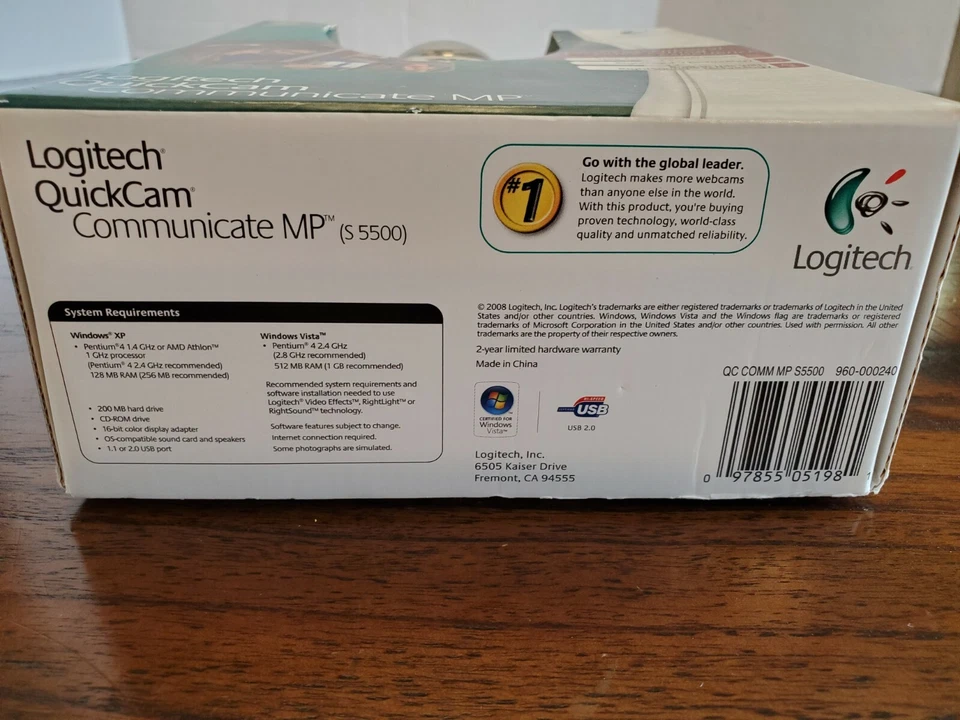 Logitech QuickCam Communicate MP  Web Cam - Image 2 of 4