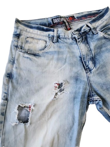 Vintage Dirk Bikkembergs Denim Shorts Men's Size 33 KM:770 AD:392 Very Good Cond - Picture 4 of 13
