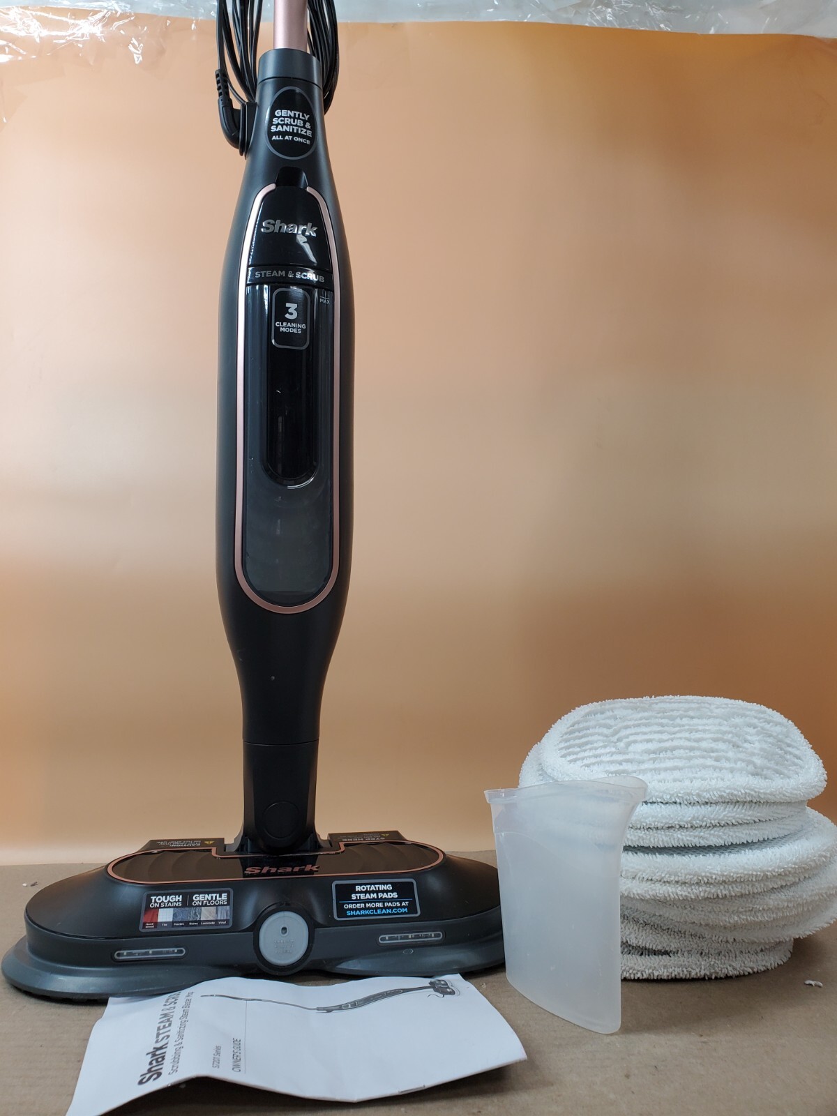 Shark® Steam & Scrub Hard Floor Steam Mop with Steam Blaster Technology