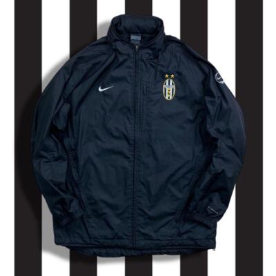Nike Juventus ナイロンジャケット Japan Used Fashion] 00S Nike Juventus Nylon Jacket Football
