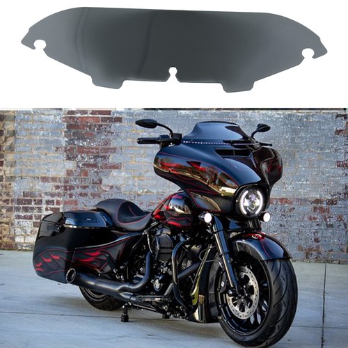 4"Wave Windshield Windscreen For Harley Touring Electra Street Glide 96-13 Black - Picture 1 of 12