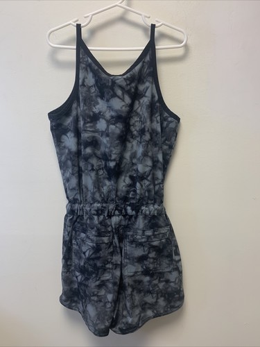 Athleta girl ready to go romper tie dye size Small 7 - Picture 4 of 5