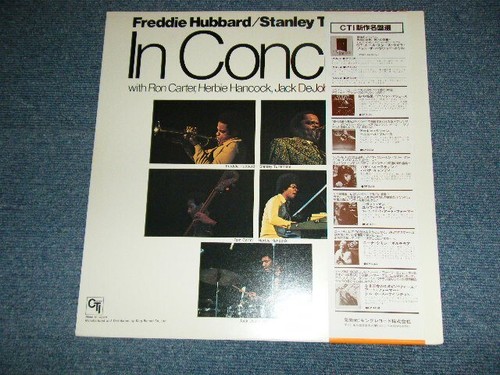 FREDDIE HUBBARD / STANLEY TURRENTINE Japan 1978 LAX-3185 NM LP+Obi IN CONCERT - Picture 2 of 6