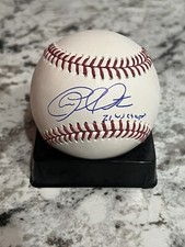 Charlie Morton Autographed Baseball Atlanta Braves “WS Champs Inscrip”Game Used