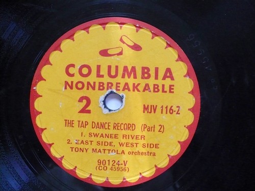 Die Stepptanzplatte 4 Lieder Kinderplatte 78 U/min Columbia  - Bild 3 von 4