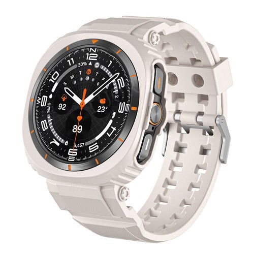 Shockproof TPU Rugged Case+Sport Watch Band For Samsung Galaxy Watch Ultra 47mm - Picture 12 of 73