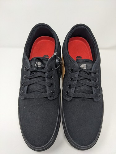 Shoes for Crews Unisex Merlin Slip Resistant LaceUp Black Wrk SZ 8.5 Women|7 Men - Picture 6 of 8
