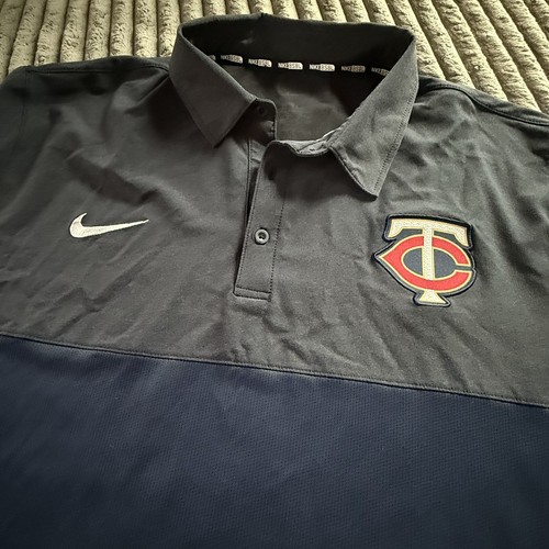 Minnesota Twins Herren Performance Shirt Lot 2XL Navy & Rot Nike MLB Sport - Bild 4 von 13