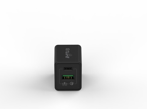 GT Life 18W Dual Wall Charger PD QC 3.0 Fast Charging Adapter for iPhone Samsung - Picture 3 of 11