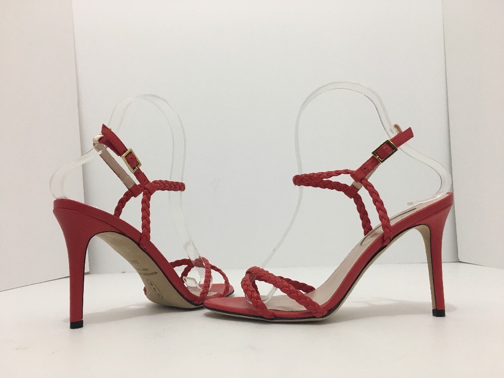 Sarah Jessica Parker Rina Amapola Roja De Cuero Para Mujeres Tacones Altos Sandalias 6.5 M Sarah Jessica Parker Rina Amapola Roja De De De Cuero Para Mujeres Tacones Altos Sandalias 6.5 M ordene ahora los precios más bajos