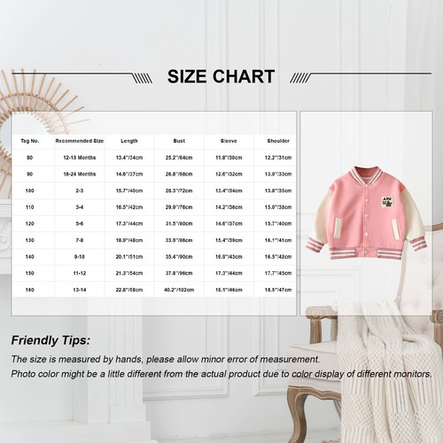 Unisex Kids Coat Long Sleeve Outwear Loose Jacket Athletic Windproof School Gym - Picture 6 of 34
