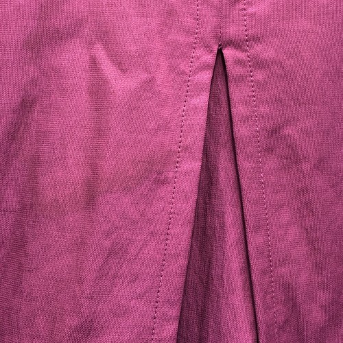 Ambition Womens Swing Coat Size Large Light Plum Round Collar Fabric Buttons - Picture 11 of 15
