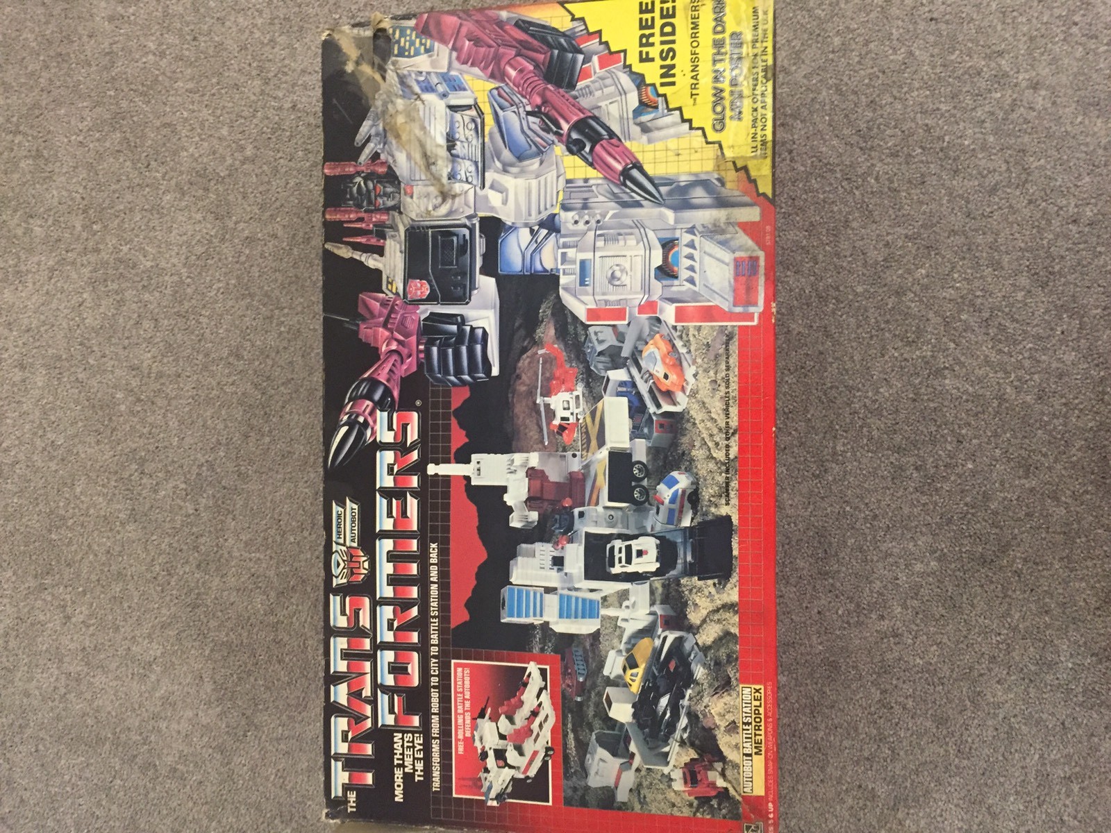 Vintage Transformers Metroplex Generation 1 G1 Complete MIB Vintage Transformers Metroplex Generation 1 G1 Complete MIB
