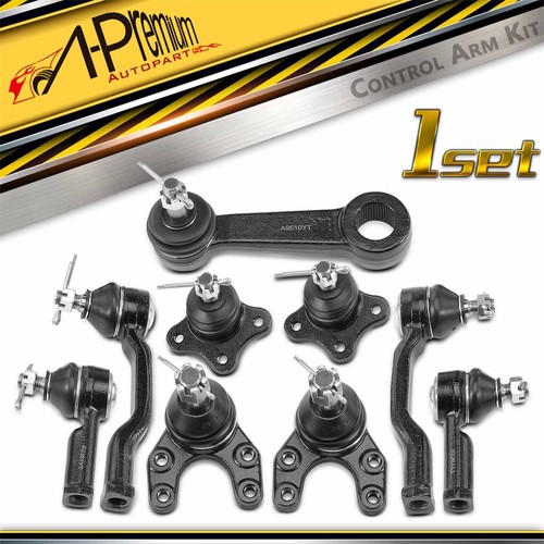 A-Premium 9x Inner & Outer Pitman Arm & Tie Rod for Mazda B2200 B2600 1992 1993 