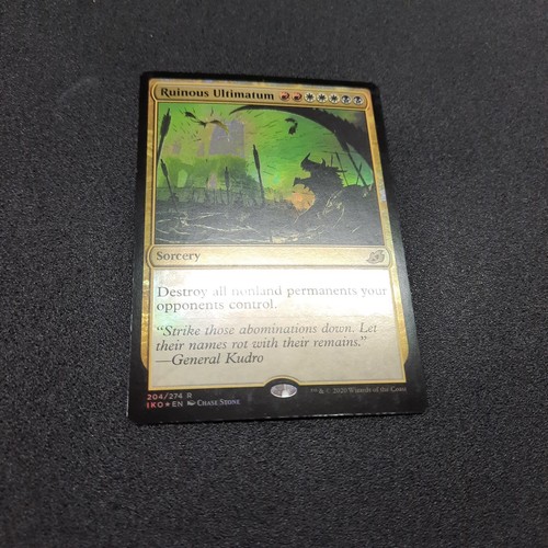 Magic the Gathering, Ruinous Ultimatum, Ikoria, Foil, Sorcery, English, NM - Picture 7 of 14