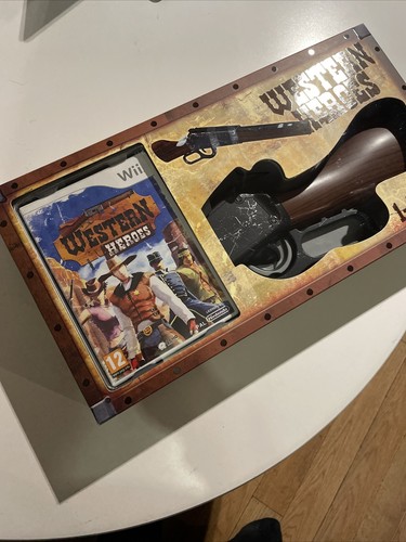 NEUF NEW western heroes + accessoires gun nintendo WII winchester - Imagen 2 de 3