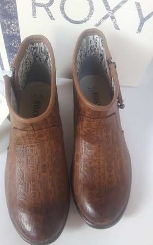 ROXY Botines Diseño Tribal Damas 6.5 Nuevo en Caja - Imagen 3 de 7