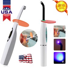 Dental LED Curing Light Lamp Wireless Cordless Resin Cure Lamp 5W (3 Second)