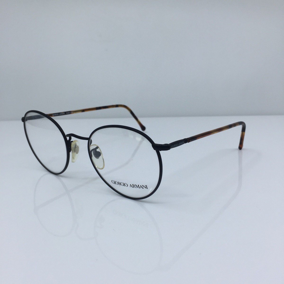 New VINTAGE Giorgio Armani 186 EYEGLASSES GA 186 C. 706 Black
