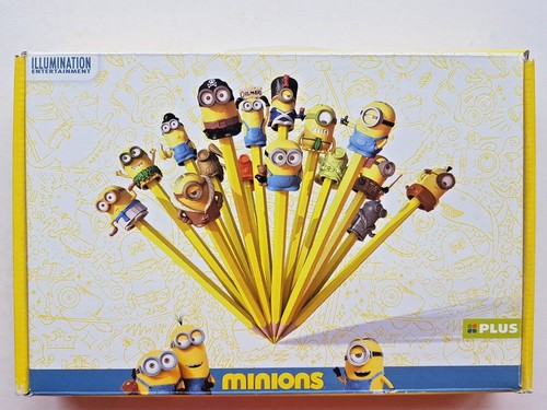 Minions 16 Figurines Complete Set Supermarket Plus Netherlands RARE - Picture 5 of 6