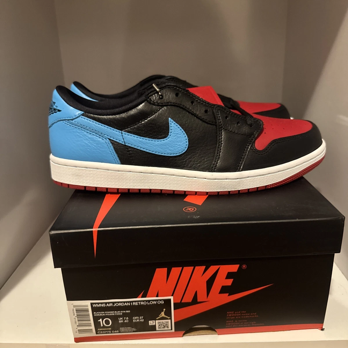 Las mejores ofertas en Jordan 1 Retro OG Low NC to Chi W | eBay