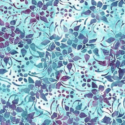 FLORAL FUN Batiks from Island Batik - (48) 5" batik squares - Picture 7 of 7