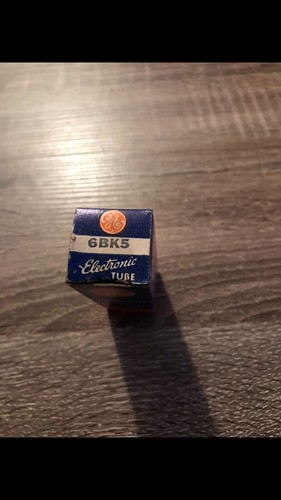 VACUUM TUBE ~ 6BK5 ~ GE ~ 6BK5 old stock - Picture 1 of 2