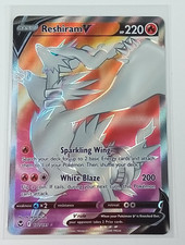 Reshiram V 172/195 Silver Tempest Full Art Holo Rare Pokémon Card 2022