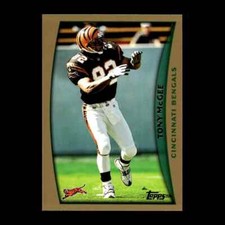 Tony McGee 1998 Topps Cincinnati Bengals #211 R323J 41