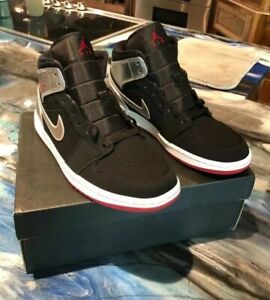 Details about Nike Air Jordan 1 Mid Johnny Kilroy Gym Red Black Silver Details about Nike Air Jordan 1 Mid Johnny Kilroy Gym Red Black Silver