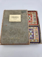 2 Packs Vintage Congress Playing Cards Democratic and Republican 