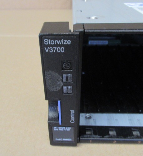 IBM Storwize V3700 Storage Array 24x 2.5" SAS * NO CONTROLLERS - Picture 2 of 6
